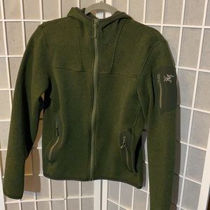 ARC’TERYX GREEN FULL ZIP FLEECE JACKET🔥